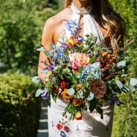 Bright Flower Bridal Bouquet