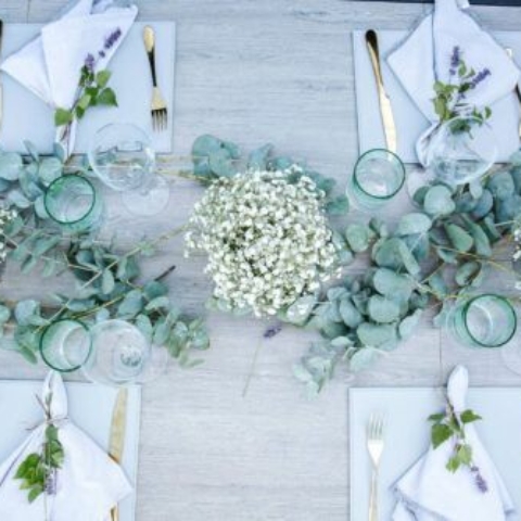 Gypsophelia Table Arrangement Gypsophelia Table Arrangement