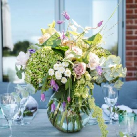 Vase Arrangement Venue Decoration