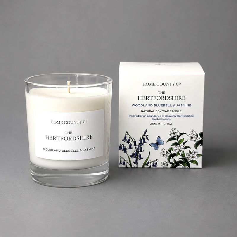 The Hertfordshire Single Wick Candle