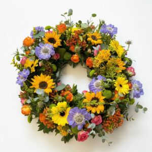 Bright and Beautiful Wreath