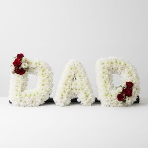 dad tribute with ribbon edge